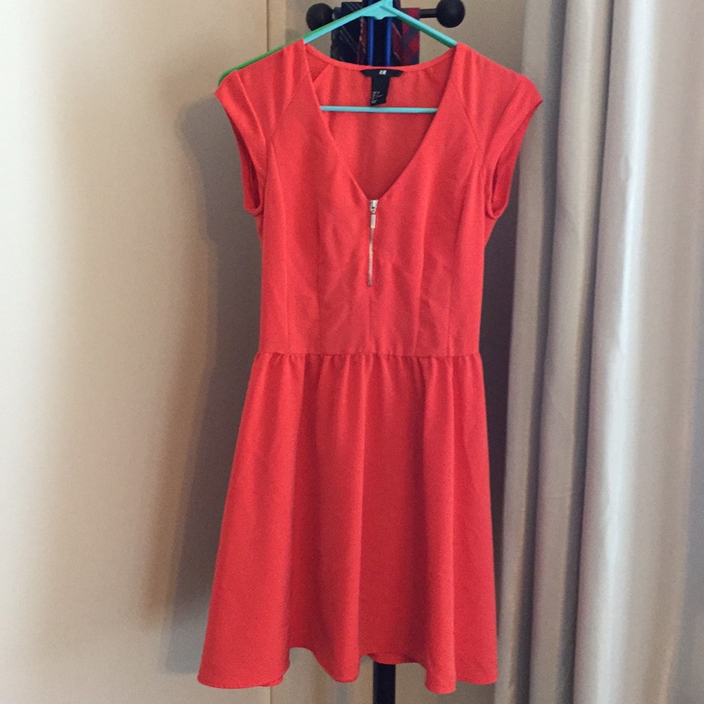 Orange dress